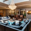 lounge in a bright room with ample seating