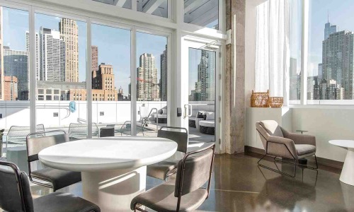 2 bedroom apt chicago skyline sunset - 2 bedroom apt chicago