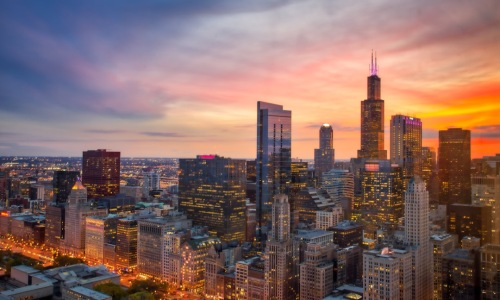 Chicago rooftop bar